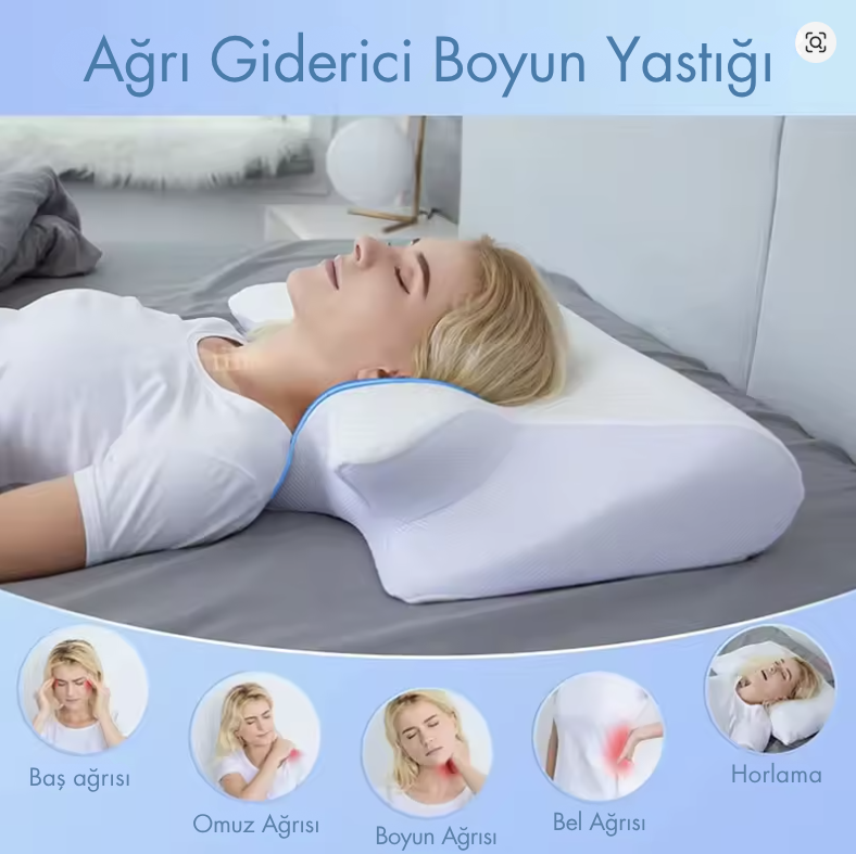 DESTEKMED Ortopedik Visco Uyku Yastığı